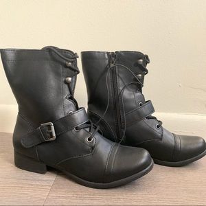 farahh combat booties
